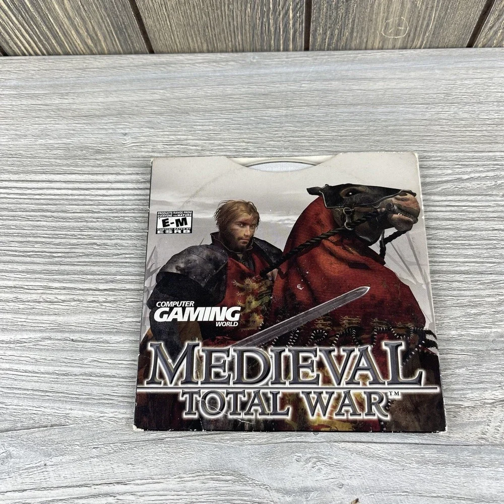 Medieval: Total War CD - PC 2002 PC Games